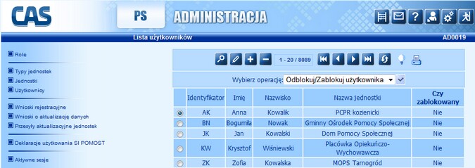 administracja