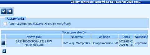 Automatyczne przekazanie zbioru1