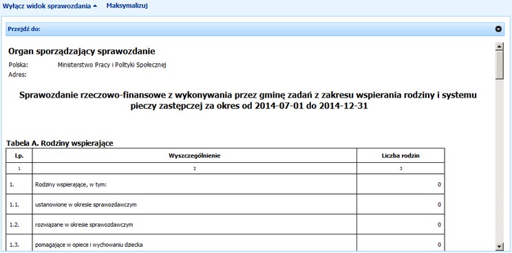 widok sprawozdania res_WRIPZ