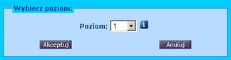 wybierz poziom