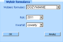 wybor formularza