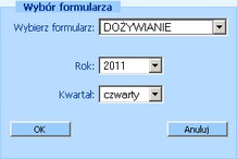 wybor formularza