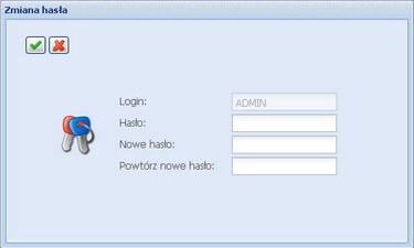 zmiana hasla